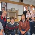 Slovak group on their visit of Åsane videregående skole